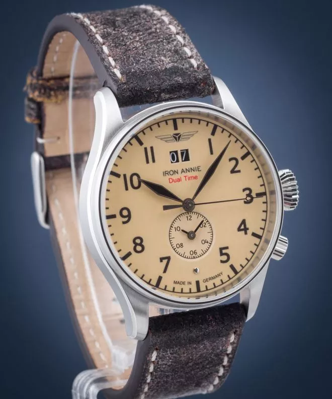 Reloj para hombres Iron Annie Flight Control Dual Time IA-5140-5