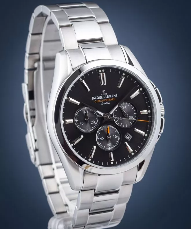 Reloj para hombres Jacques Lemans Derby Chronograph 1-1945.1D