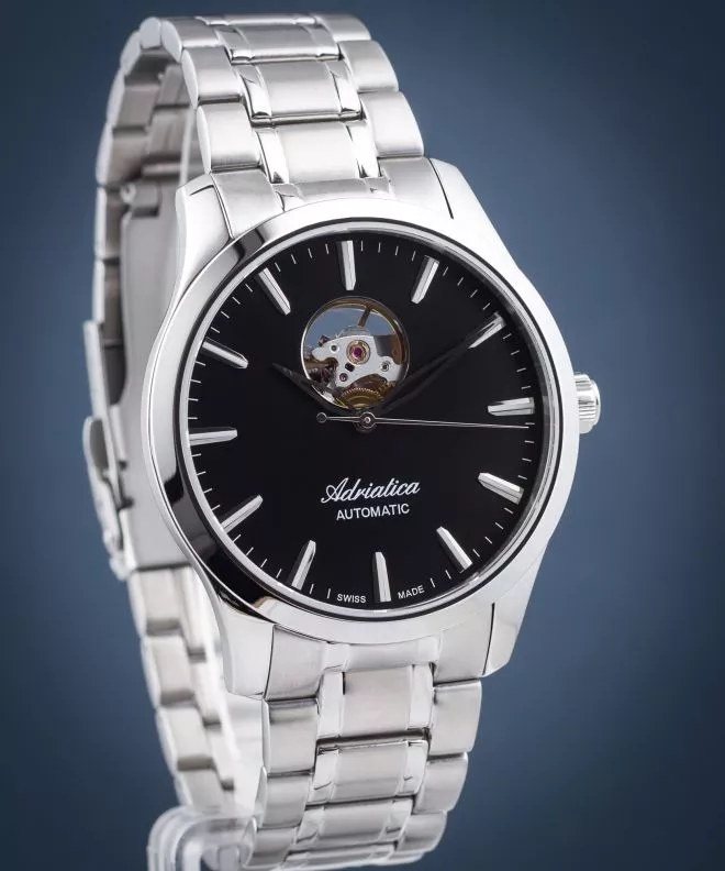 Reloj para hombres Adriatica Open Heart Automatic A8277.5114AO