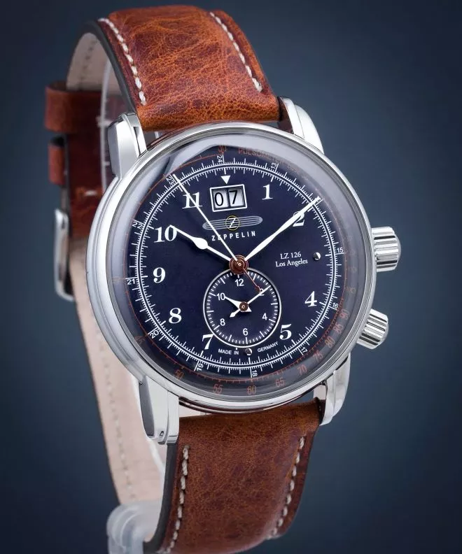 Reloj para hombres Zeppelin LZ126 Los Angeles Chronograph 8644-3