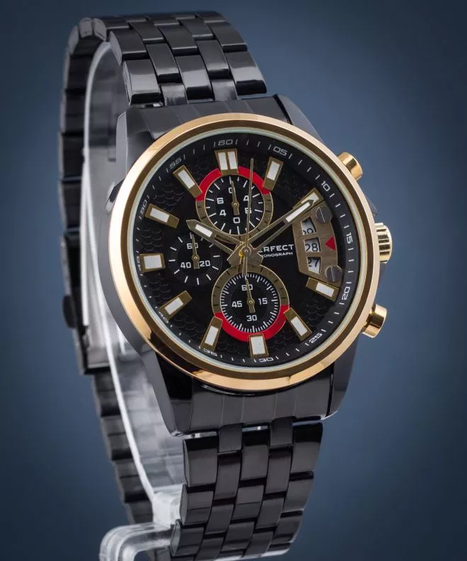 Reloj para hombres Perfect Chronograph PF00571