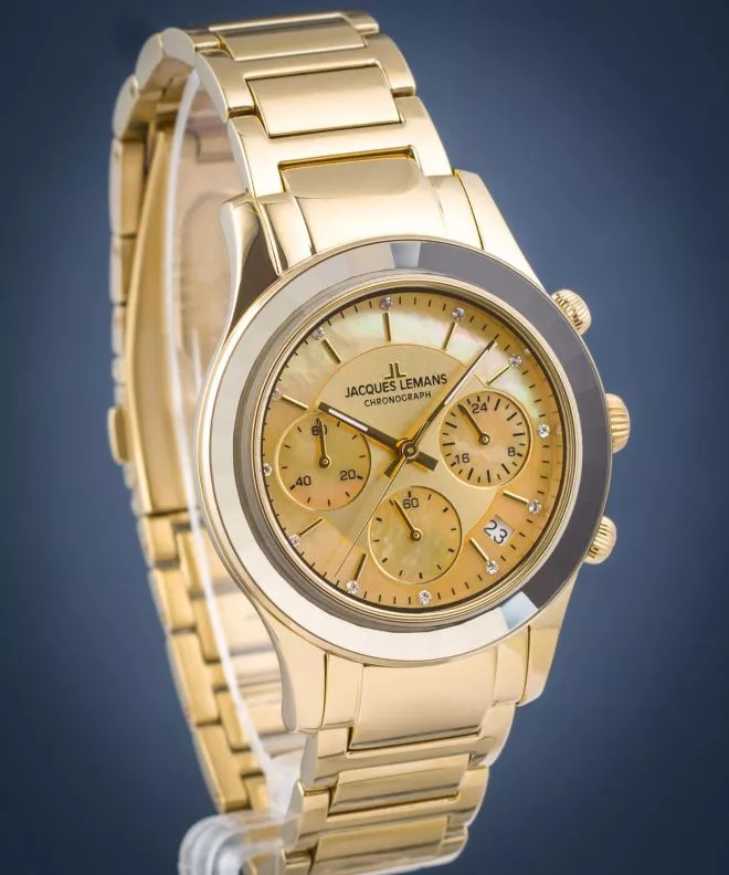 Reloj para mujeres Jacques Lemans Venice Chronograph 1-2151H