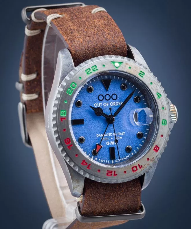 Reloj para hombres Out of Order Swiss GMT Roma Capitale OOO.001-19.RC