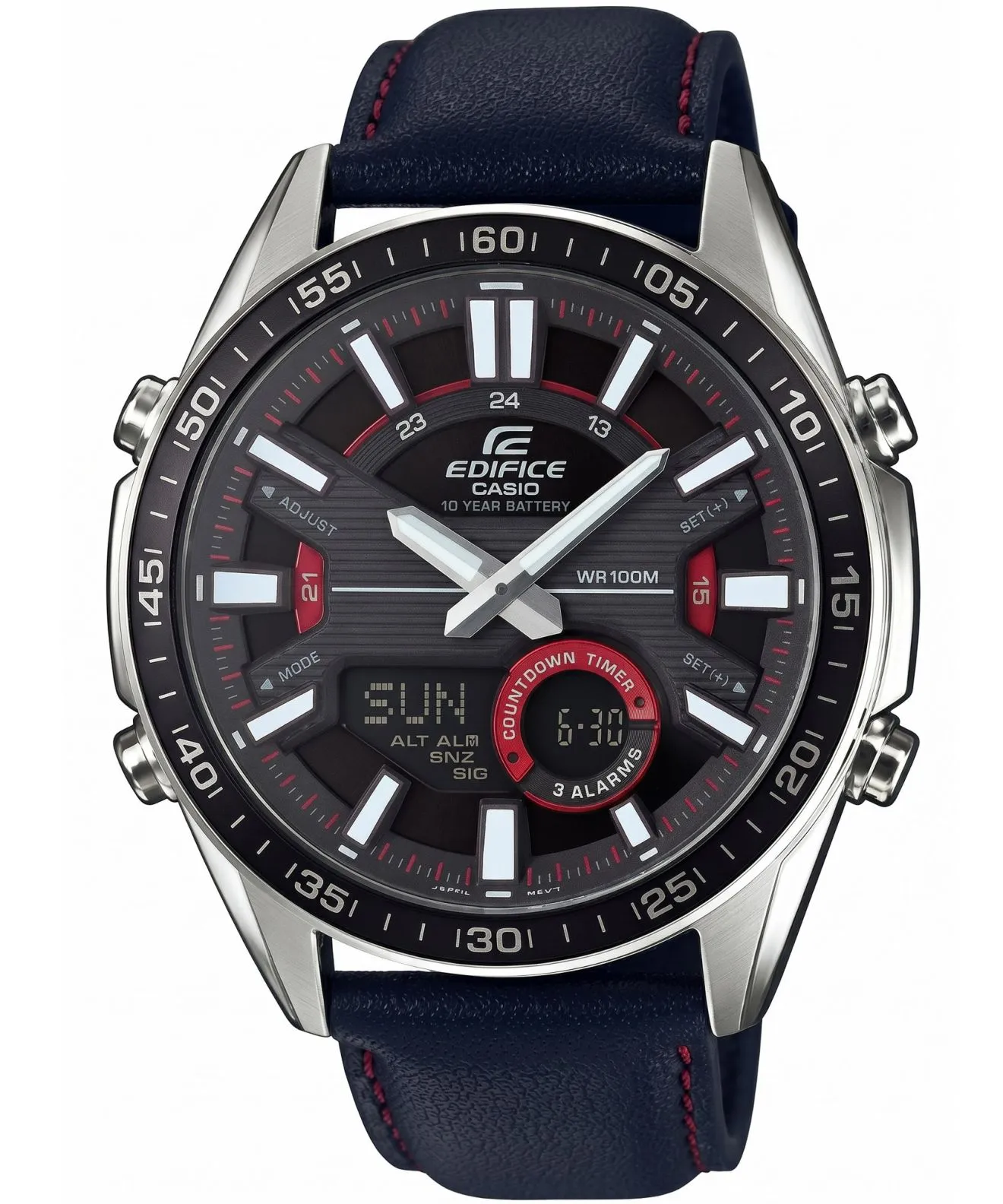 Reloj para hombres Casio Edifice Momentum Sporty Chronograph EFV-C100L-1AVEF