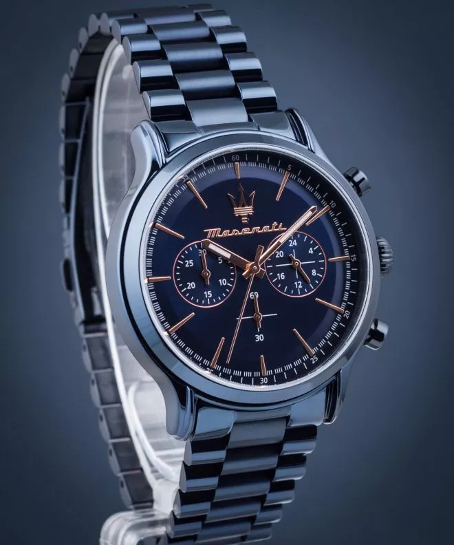 Reloj para hombres Maserati Epoca Chronograph Blue Edition R8873618032