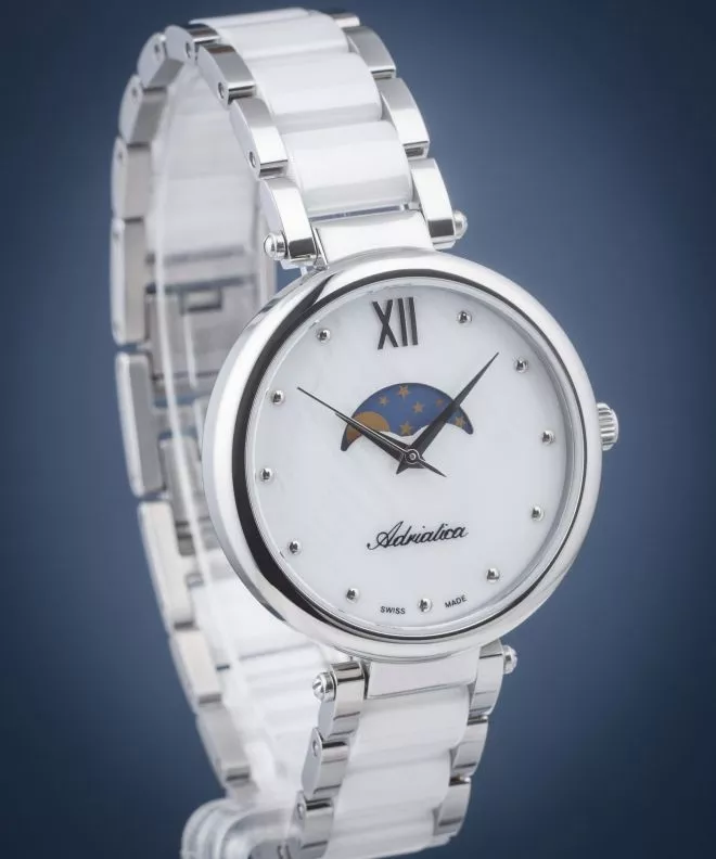 Reloj para mujeres Adriatica Moonphase A3705.C18FQM