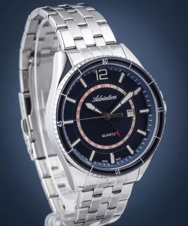 Reloj para hombres Adriatica GMT A8318.T155Q