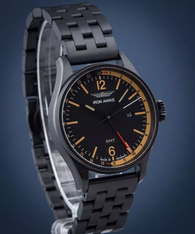 Reloj para hombres Iron Annie Flight Control Dual Time IA-5148M-2