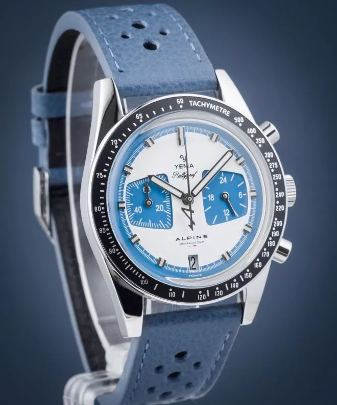 Reloj para hombres Yema Rallygraf Meca Quartz Alpine Endurance Team YMHF1581ALP-GG