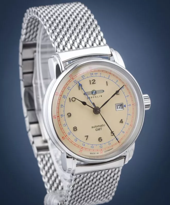 Reloj para hombres Zeppelin LZ129 Los Angeles GMT Automatic 7668M-5