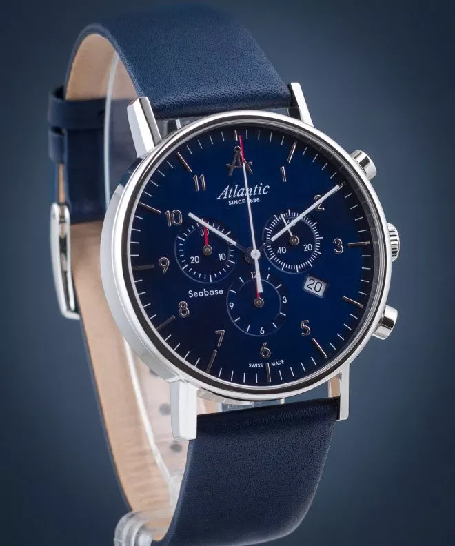 Reloj para hombres Atlantic Seabase Chronograph 60452.41.55
