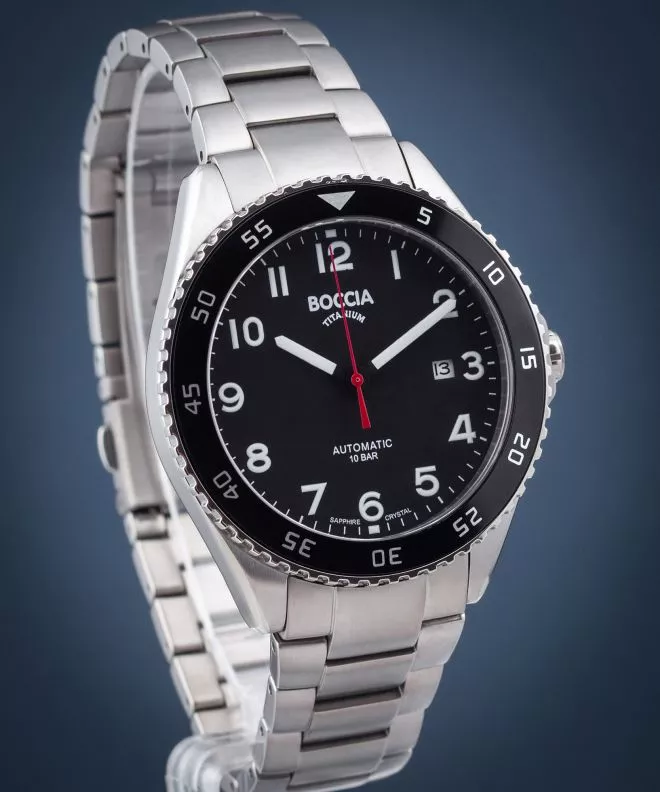 Reloj para hombres Boccia Titanium Automatic 3653-01