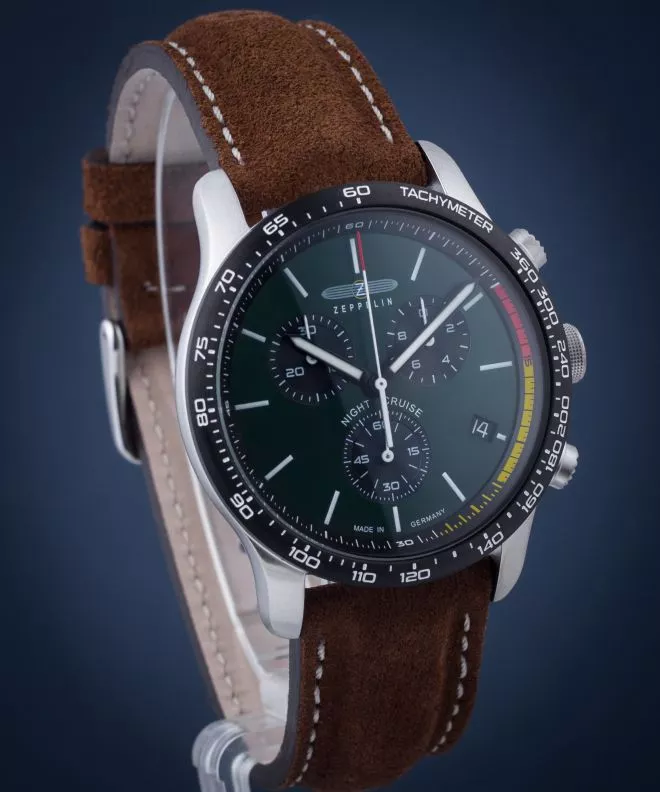 Reloj para hombres Zeppelin Night Cruise Chronograph 7288-4
