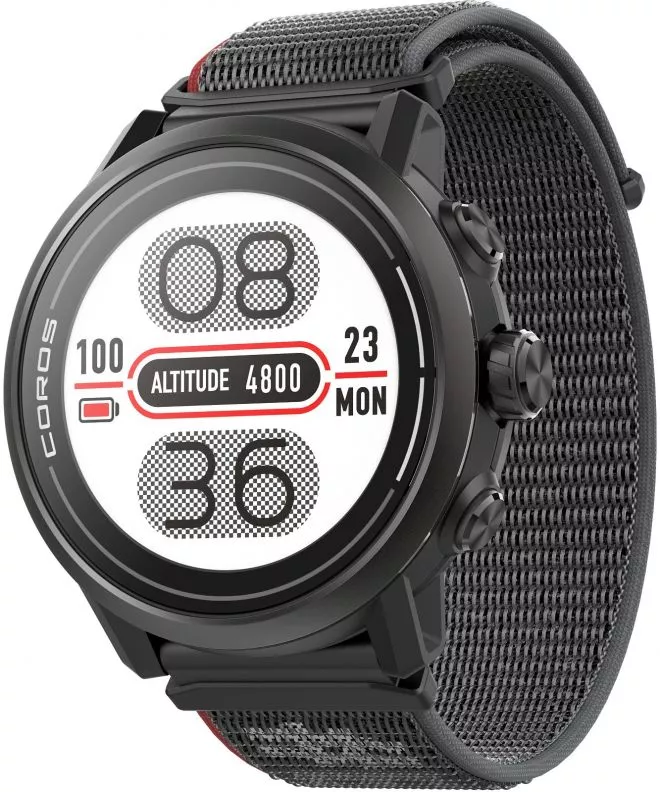 Reloj Deportivo unisex Coros APEX 2 WAPX2-BLK