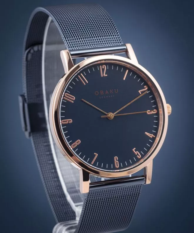 Reloj para hombres Obaku Brink Ocean V248GXVLML