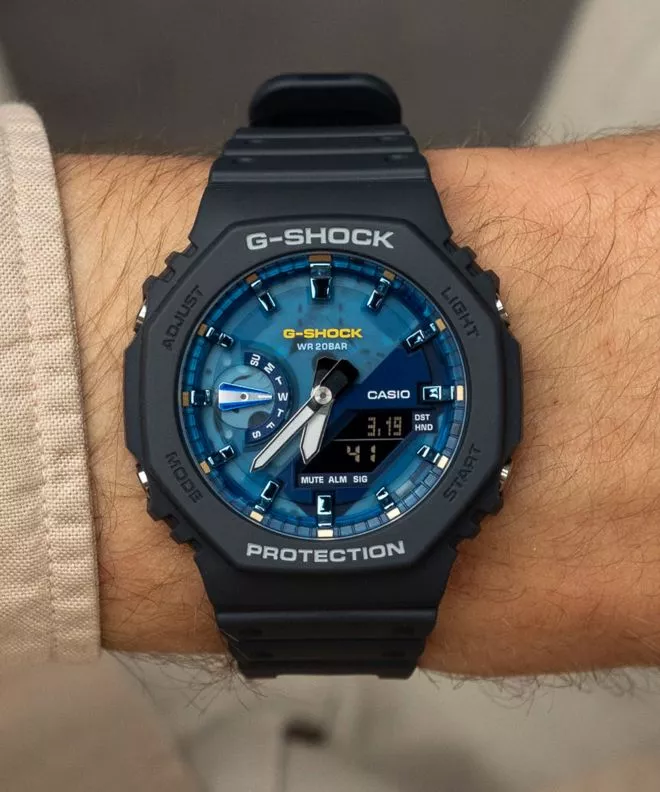 Reloj para hombres Casio G-Shock Octagon GA-2100AS-2AER
