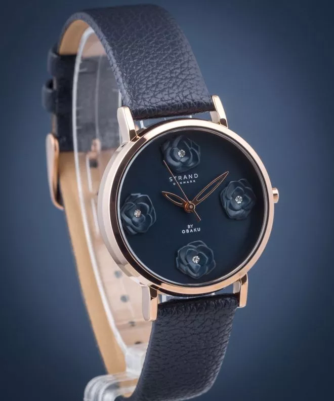 Reloj para mujeres Strand by Obaku Flower S733LXVLVL