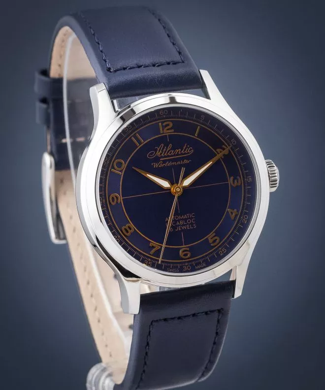 Reloj para hombres Atlantic Worldmaster Incabloc Automatic 53780.41.53G