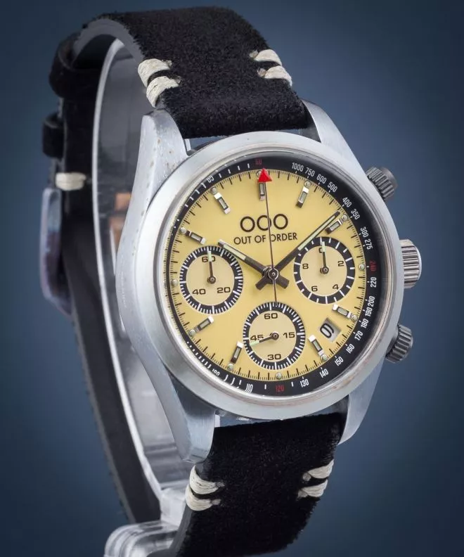 Reloj para hombres Out of Order Cream Sporty Cronografo OOO.001-23.CR.NE