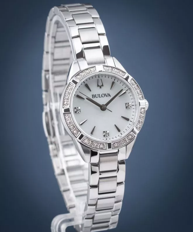 Reloj para mujeres Bulova Classic Sutton Dress Diamonds 96R253