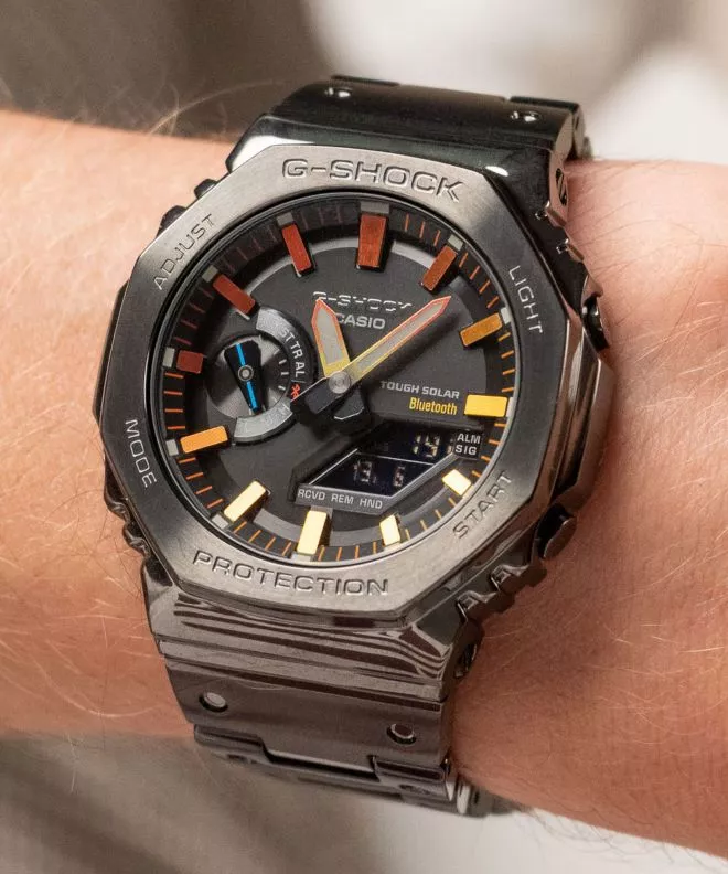 Reloj para hombres Casio G-Shock Octagon Classic Full Metal GM-B2100BPC-1AER