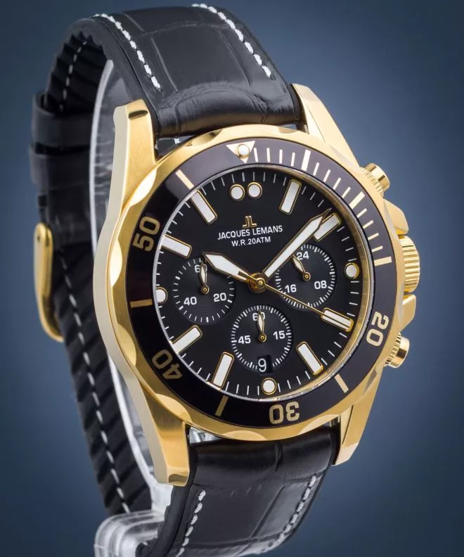Reloj para hombres Jacques Lemans Liverpool Chronograph 1-2091E