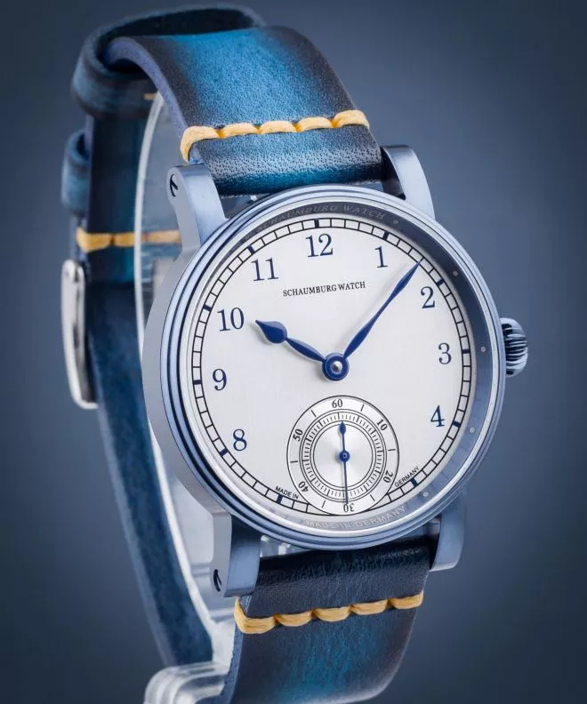 Reloj para hombres Schaumburg Unikatorium Marine Blue SCH-UNMAB