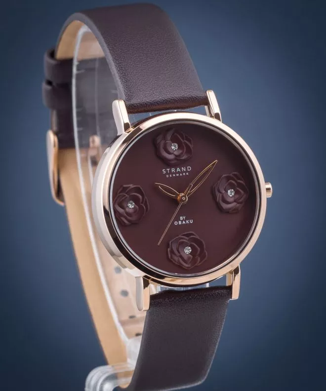 Reloj para mujeres Strand by Obaku Flower S733LXVNVN