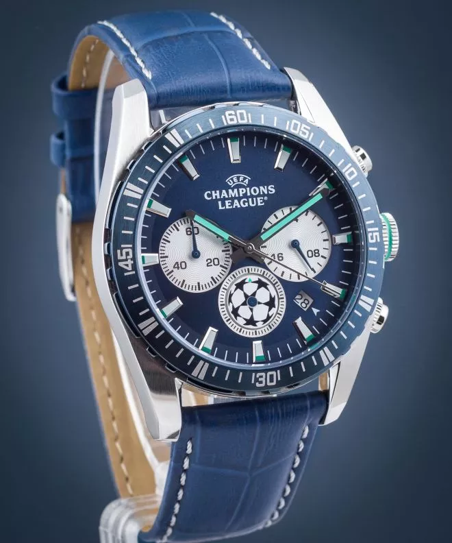 Reloj para hombres Jacques Lemans UEFA Chronograph Edition CL-102A