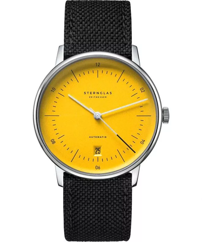 Reloj para hombres Sternglas Naos Edition Yellow Automatic Limited Edition S02-NAY23-NY01