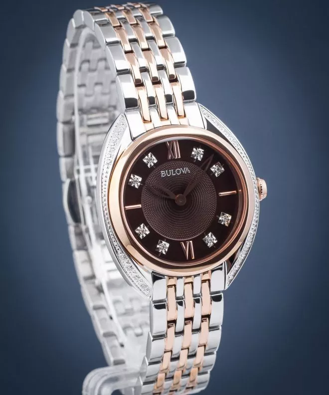 Reloj para mujeres Bulova Classic Diamonds 98R230