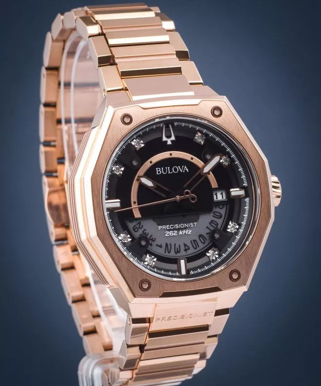 Reloj para hombres Bulova Precisionist Series X Diamonds 97D129