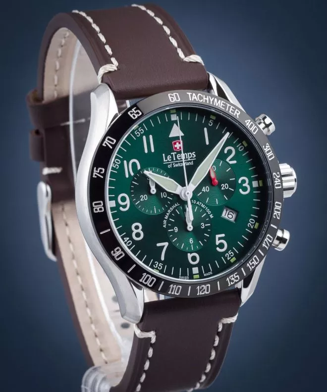 Reloj para hombres Le Temps Air Marshal Chronograph LT1041.14BL16