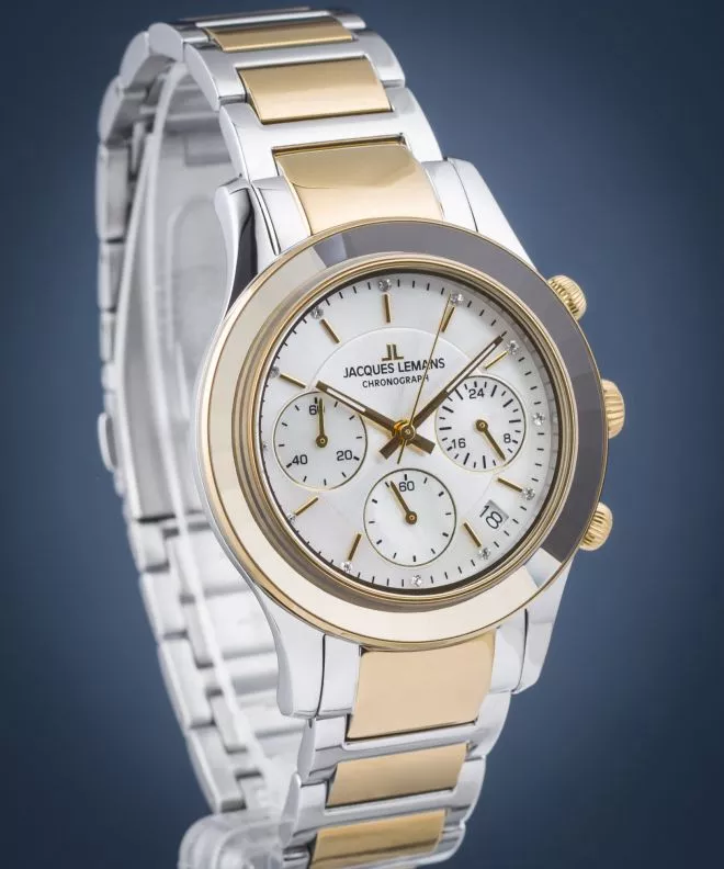 Reloj para mujeres Jacques Lemans Venice Chronograph 1-2151G