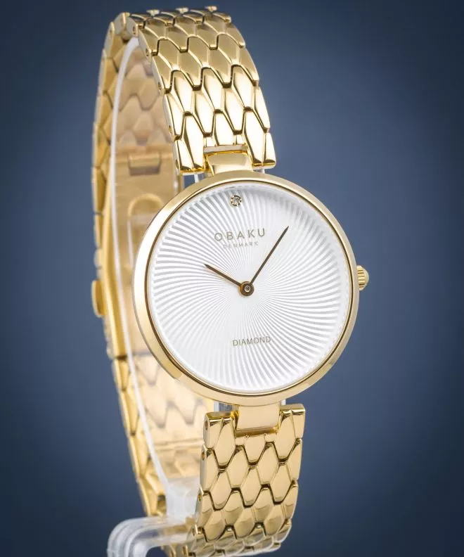 Reloj para mujeres Obaku Diamant Cider V256LXGISG