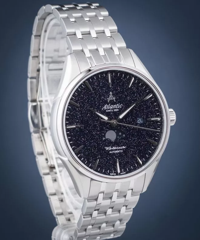 Reloj para hombres Atlantic Worldmaster Nightsky Moonphase Automatic 52788.41.91