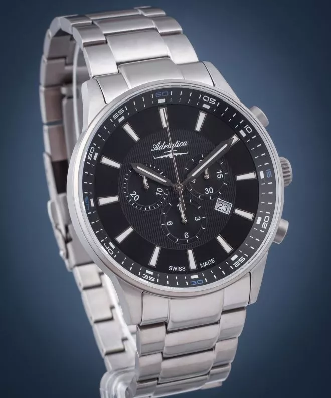Reloj para hombres Adriatica Titanium Chronograph A8281.4114CH1