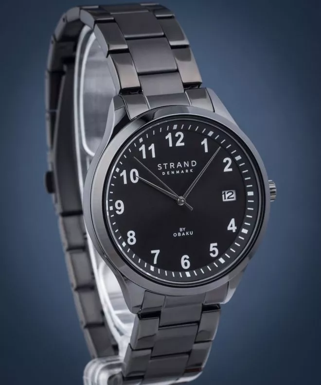 Reloj para hombres Strand by Obaku Oceania S743GDBBSB