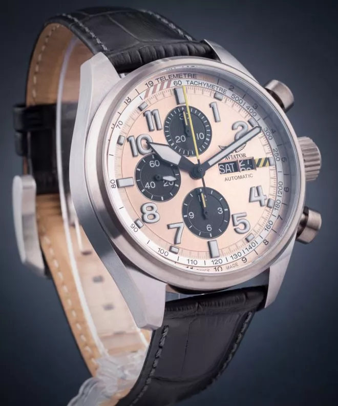Reloj para hombres Aviator Airacobra Chrono Automatic Mens V.4.26.0.177.4