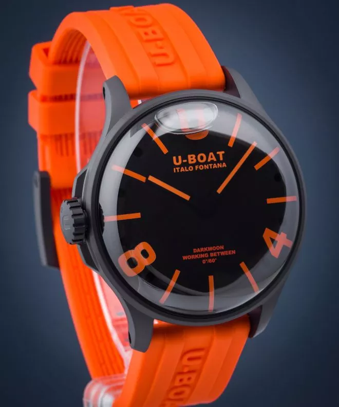 Reloj para hombres U-Boat Darkmoon 44 BK Orange PVD 9538