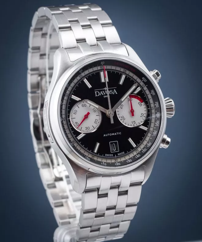 Reloj para hombres Davosa Newton Pilot Rally Automatic Chronograph Limited Edition 161.536.50