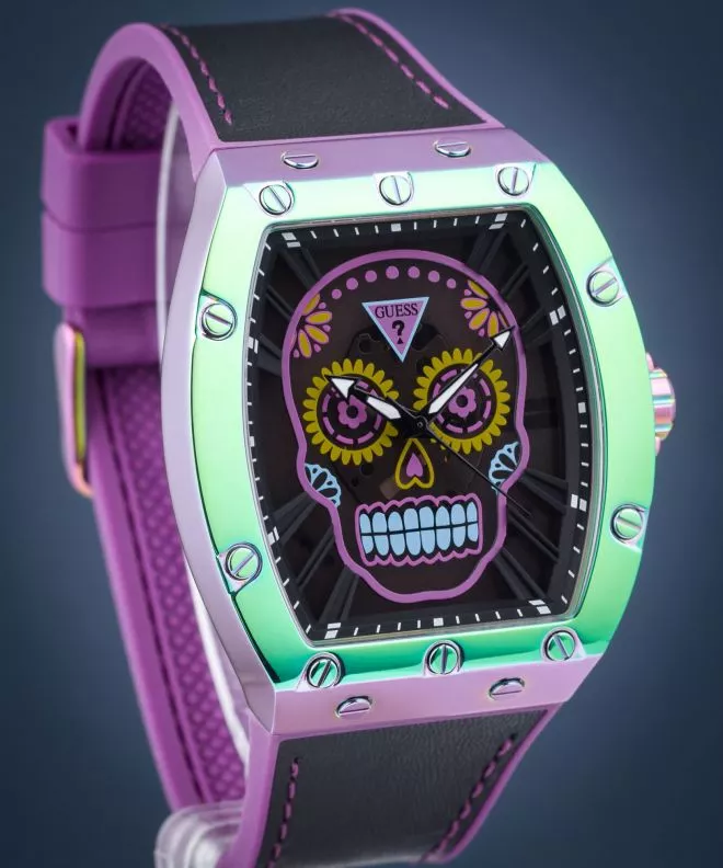 Reloj para hombres Guess Day of The Dead Santa Muerte GW0506G2