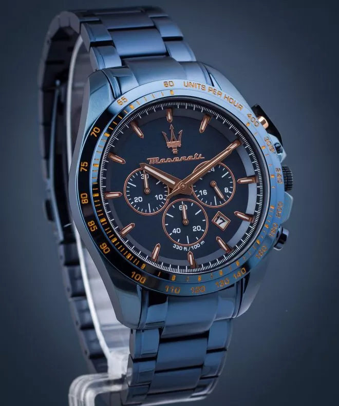 Reloj para hombres Maserati Traguardo Chronograph Blue Edition R8873612054