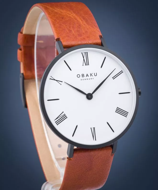 Reloj para hombres Obaku Folie Tawny V283GXBWRZ-DIB