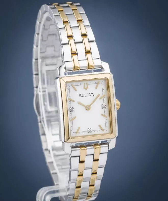 Reloj para mujeres Bulova Classic Sutton Diamonds 98P220