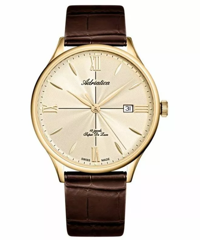 Reloj para hombres Adriatica Super de Luxe Mechanical A1230.1261MXLC
