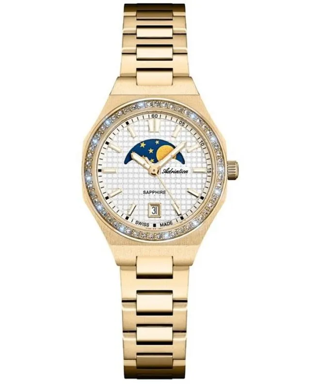 Reloj para mujeres Adriatica Moonphase A3326.1113SQZ