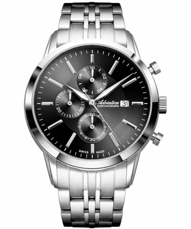 Reloj para hombres Adriatica Sapphire Chronograph A8306.5114CH