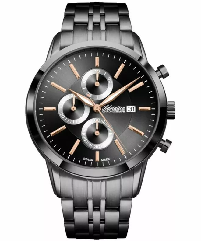 Reloj para hombres Adriatica Sapphire Chronograph A8306.S1R6CH