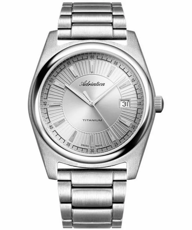 Reloj para hombres Adriatica Sapphire Titanium A8319.4117Q